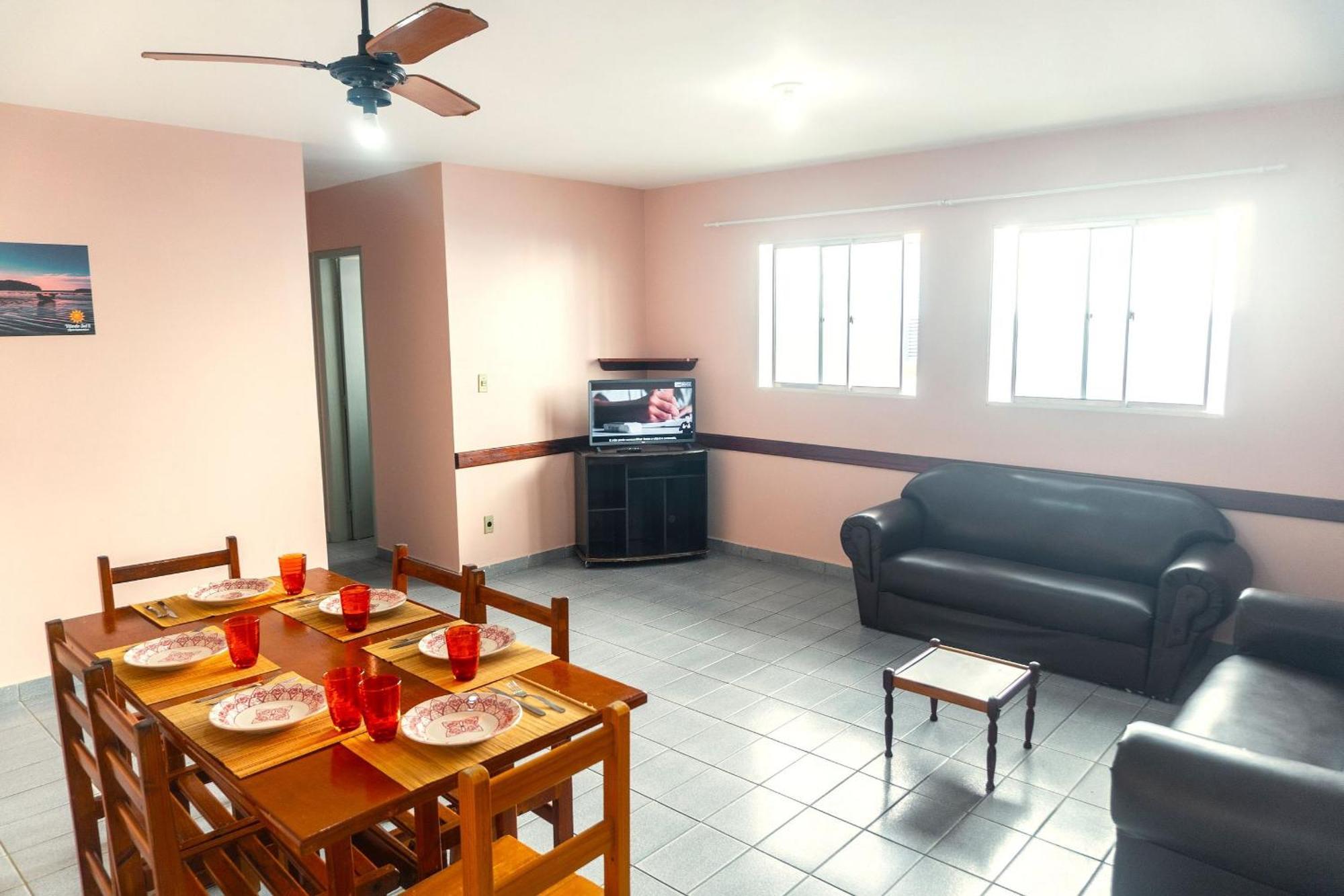 Apartamentos Incriveis Primeira Quadra Mar Wifi 우바투바 외부 사진